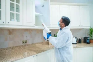 تعقيم المنازل والأسطح من الجراثيم والفيروسات